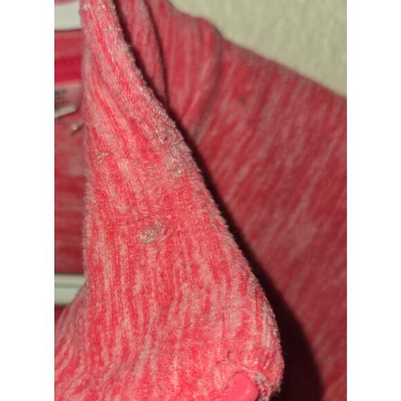 Puma Heather Pink Fleece Sweatshirt Jacket (Girls 8-10) - Picture 7 of 9